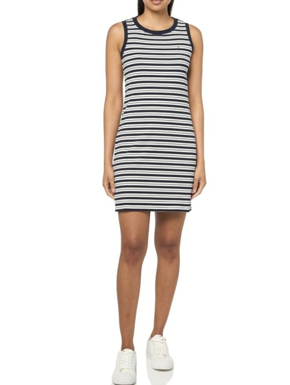 Tommy Hilfiger Womens Sleeveless Rib Knit Chatham Tank Dress, size M